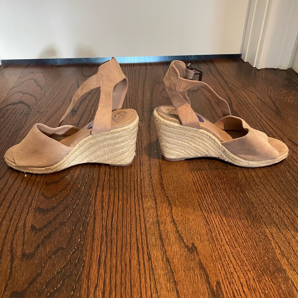 Tan Vince Camuto Espadrille Heels